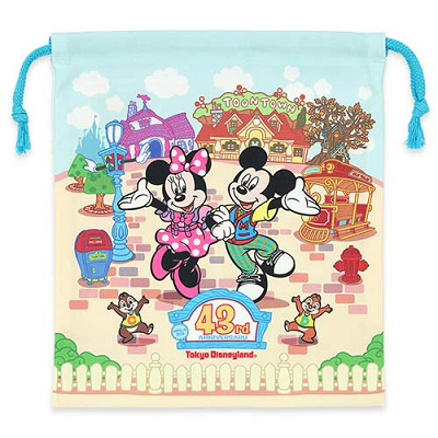 きんちゃく(ディズニーランド43周年グッズ)