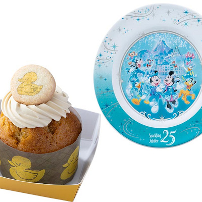 ダックリングマフィン（キャラメル）、スーベニアプレート付き