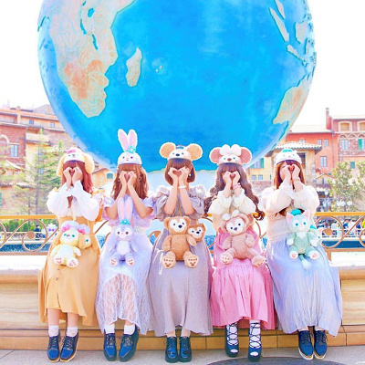 ダッフィー＆フレンズコーデ