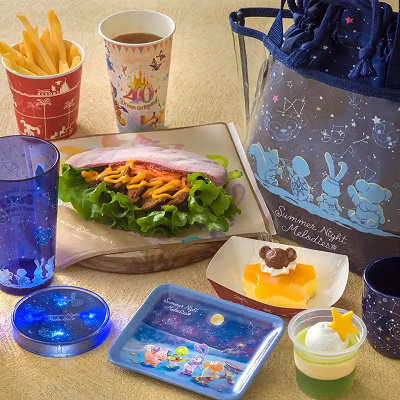 ダッフィー＆フレンズのサマーナイトメロディーのスーベニアグッズ