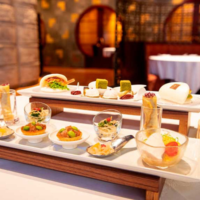 “ダッフィー＆フレンズのテイスティ・サマー・サプライズ”チャイニーズ・ティータイム（テイスティ・サマー・サプライズスペシャルメニュー）