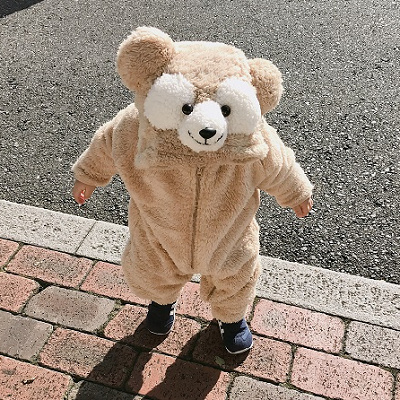 ダッフィー着ぐるみ