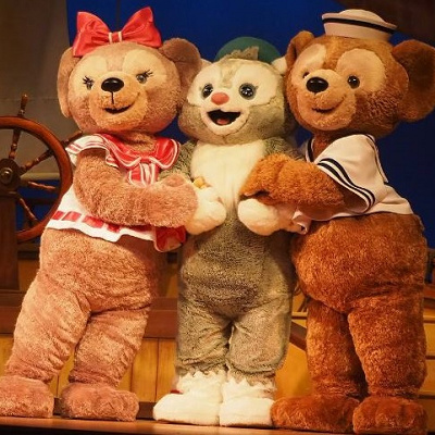 ダッフィーの友達もせいぞろい