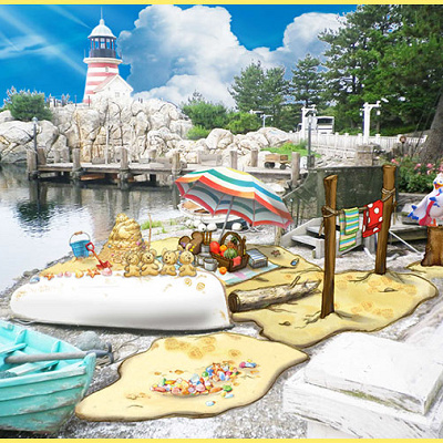 「ダッフィーのサニーファン」デコレーション⑤