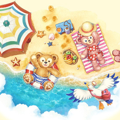 ダッフィーのサニーファン