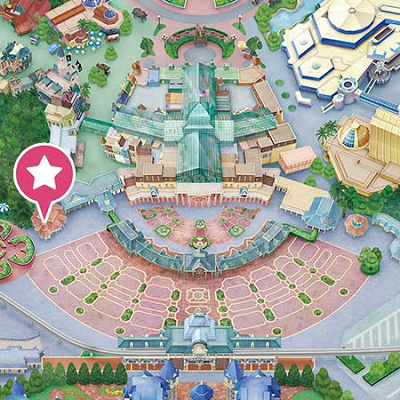 イーストゲート・レセプション地図