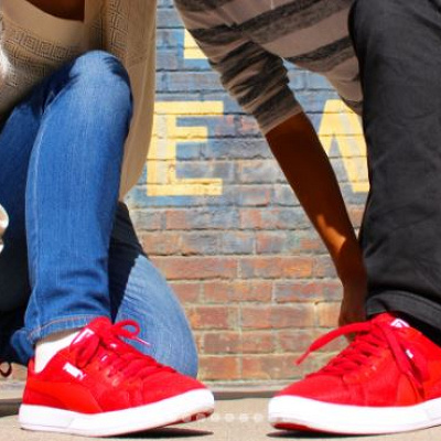 靴はおそろいにしやすい♪