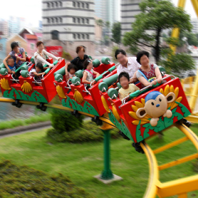 家族でスリルを味わおう！