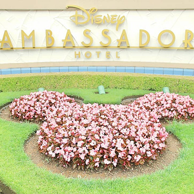 ディズニーアンバサダーホテルの入り口