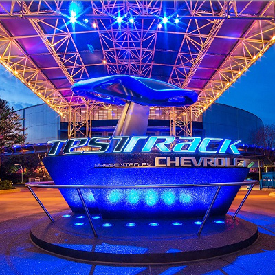 テストトラックのエントランス