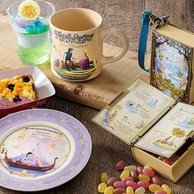 ファンタジースプリングスのフード：スーベニア付きメニュー