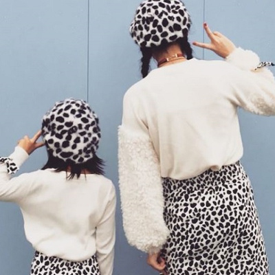 おしゃれなダルメシアンコーデ