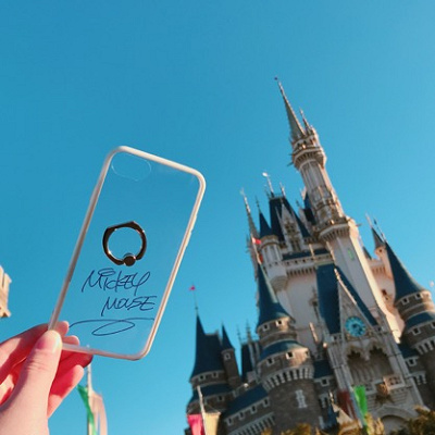 透明なケースだとおしゃれに♪