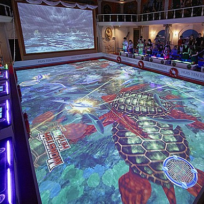 アムステルダムシティにある「釣りアドベンチャー」