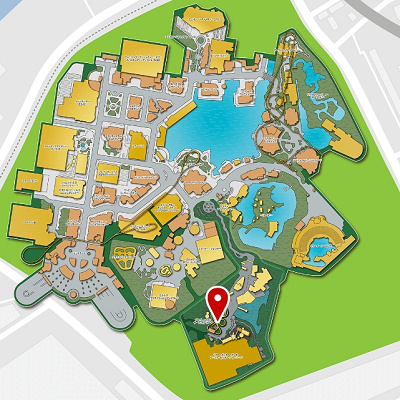 フライト・オブ・ザ・ヒッポグリフの場所