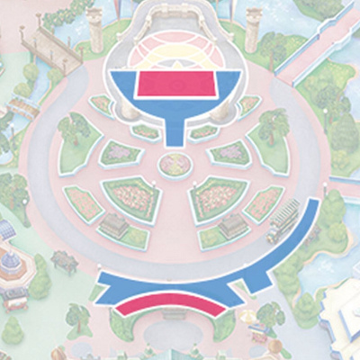 クワッキーセレブレーション★ドナルド・ザ・レジェンド!の有料鑑賞エリア