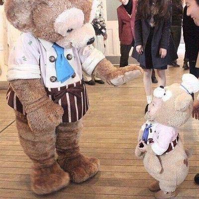 モフモフのダッフィー