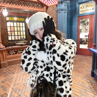 ふわふわアウターコーデ