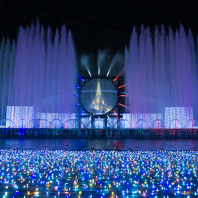 噴水ショー：ノーザン・ダイヤモンド