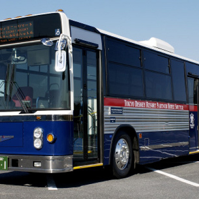 ディズニーランド・ディズニーシーまでの無料送迎バスつき