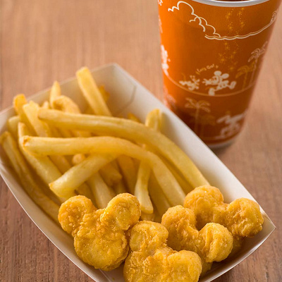フレンチフライポテト＆チキンナゲット