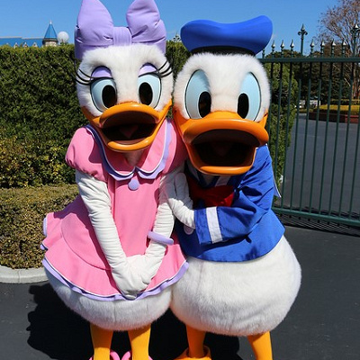 フリーグリのデイジーとドナルド