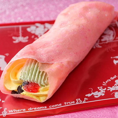 フローズンクレープ（ストロベリー＆ピスタチオホイップ）