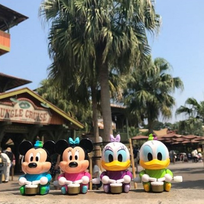 ディズニーキャラクターが大集合のガチャガチャ