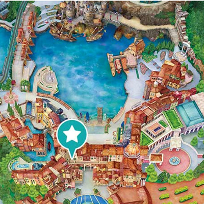 ガッレリーア・ディズニーの場所