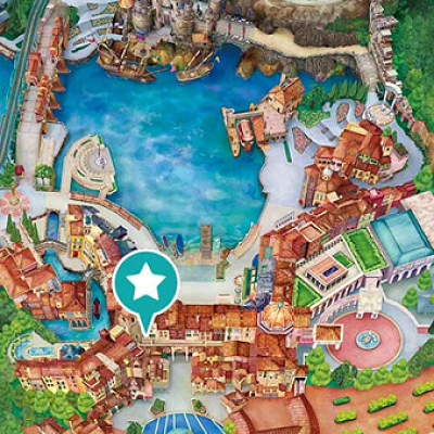 ガッレリーア・ディズニーの場所