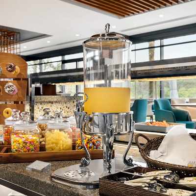 ギャラリーキッチンのキッズコーナー（朝食ブッフェ）