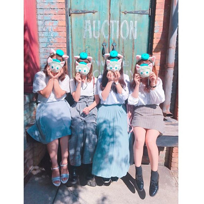 4人でジェラトーニコーデ！