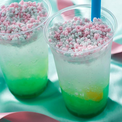 ジェラトーニのリモナータ（ミルクのフローズンビーズ）