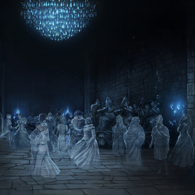 ホグワーツに住むゴーストたち