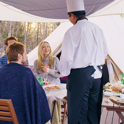 グランピング・ワイド 森のテラス