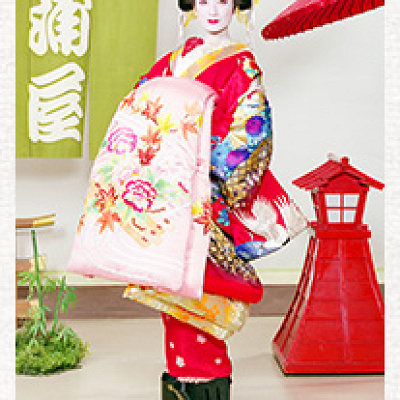 豪華なおいらん姿