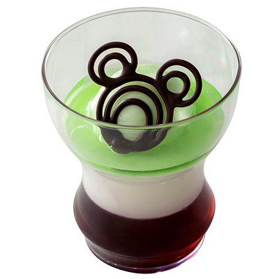 グレープゼリー＆ヨーグルトムース