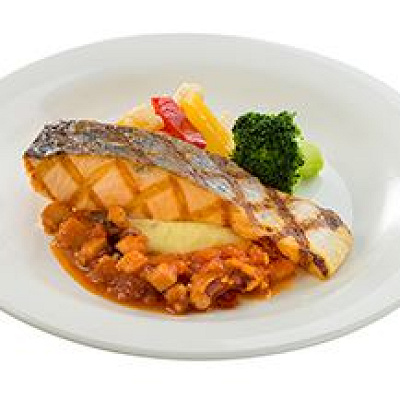 サーモンのグリル