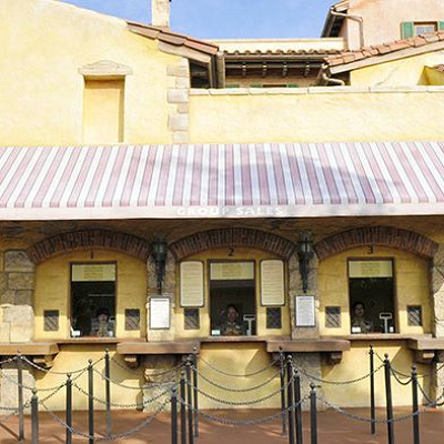 団体チケットブース