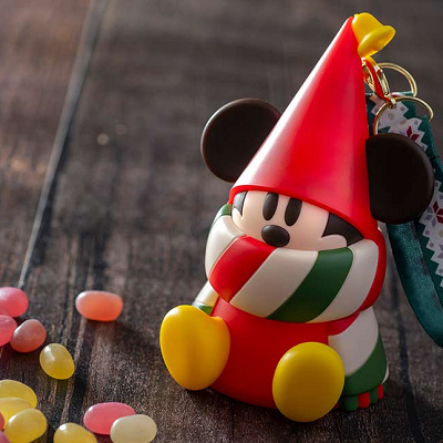 グミキャンディー、ミニスナックケース付き（ディズニークリスマス2023）