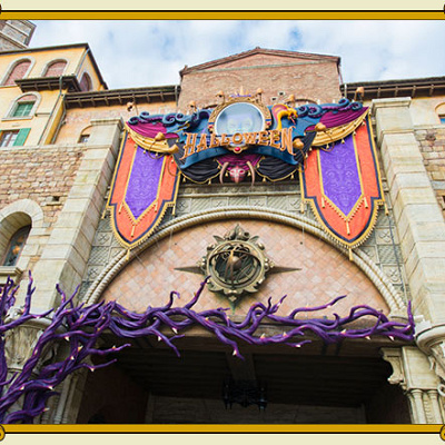 ハロウィーンのデコレーション（シー）