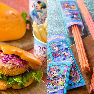 ハロウィーンのメニュー（ランド）