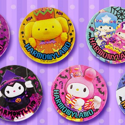 ハロウィンオリジナルブラインド缶バッジ