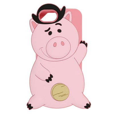 ハムの携帯ケース