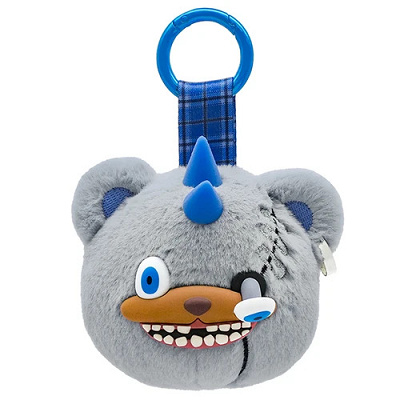ハミクマパンクマスコットキーチェーン