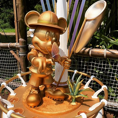 ロストリバーデルタのハピエストミッキースポット