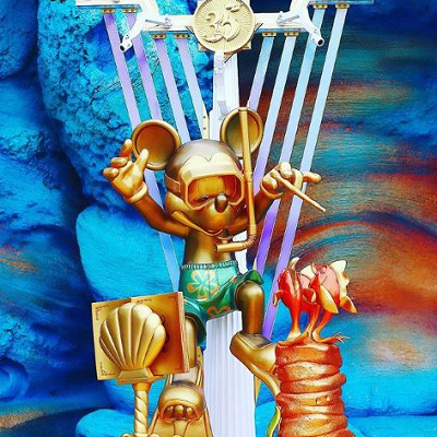 マーメイドラグーンのハピエストミッキースポット