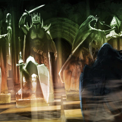 魔法のチェスに立ち向かうハリーたち