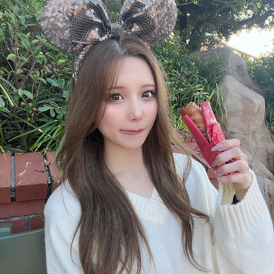 カチューシャ×外はねストレート