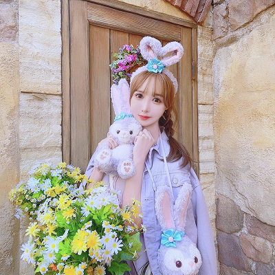 ハート型の耳は可愛らしさアップです！